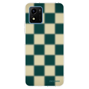 Picasee átlátszó szilikon tok az alábbi mobiltelefonokra Vivo Y01 - Shadow Chess