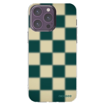 Picasee átlátszó szilikon tok az alábbi mobiltelefonokra Apple iPhone 14 Pro Max - Shadow Chess