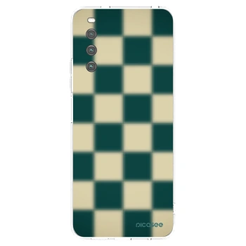 Picasee átlátszó szilikon tok az alábbi mobiltelefonokra Sony Xperia 10 IV 5G - Shadow Chess