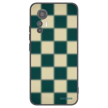 Picasee fekete szilikon tok az alábbi mobiltelefonokra Xiaomi 12 Lite - Shadow Chess