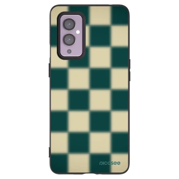 Picasee fekete szilikon tok az alábbi mobiltelefonokra OnePlus 9 - Shadow Chess