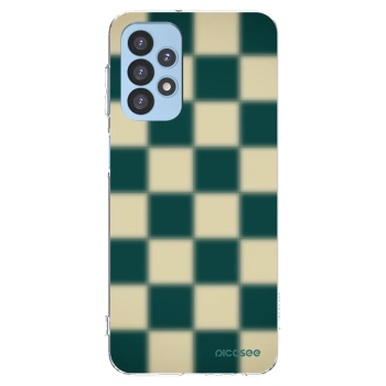 Picasee átlátszó szilikon tok az alábbi mobiltelefonokra Samsung Galaxy A23 A235F 4G - Shadow Chess