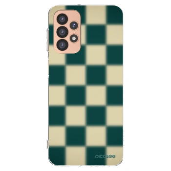 Picasee átlátszó szilikon tok az alábbi mobiltelefonokra Samsung Galaxy A23 A236B 5G - Shadow Chess