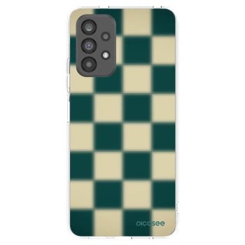 Picasee átlátszó szilikon tok az alábbi mobiltelefonokra Samsung Galaxy A73 5G - Shadow Chess
