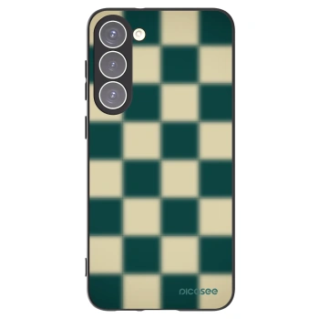 Picasee fekete szilikon tok az alábbi mobiltelefonokra Samsung Galaxy S23+ 5G - Shadow Chess