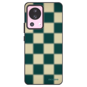 Picasee fekete szilikon tok az alábbi mobiltelefonokra Xiaomi 13 Lite - Shadow Chess