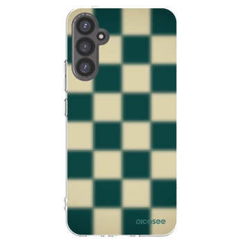 Picasee átlátszó szilikon tok az alábbi mobiltelefonokra Samsung Galaxy A34 5G A346B - Shadow Chess