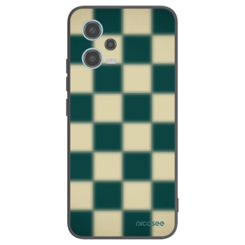 Picasee fekete szilikon tok az alábbi mobiltelefonokra Xiaomi Redmi Note 12 5G - Shadow Chess