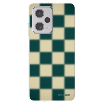 Picasee átlátszó szilikon tok az alábbi mobiltelefonokra Xiaomi Redmi Note 12 Pro+ 5G - Shadow Chess