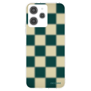 Picasee átlátszó szilikon tok az alábbi mobiltelefonokra Xiaomi Redmi 12 4G - Shadow Chess