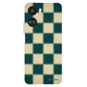 Picasee átlátszó szilikon tok az alábbi mobiltelefonokra Honor 90 Lite 5G - Shadow Chess