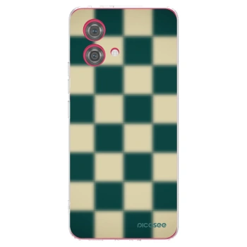 Picasee átlátszó szilikon tok az alábbi mobiltelefonokra Motorola Moto G84 5G - Shadow Chess