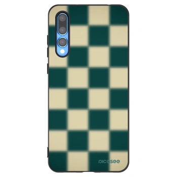 Picasee fekete szilikon tok az alábbi mobiltelefonokra Huawei P20 Pro - Shadow Chess