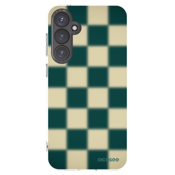 Picasee átlátszó szilikon tok az alábbi mobiltelefonokra Samsung Galaxy S23 FE S711B - Shadow Chess