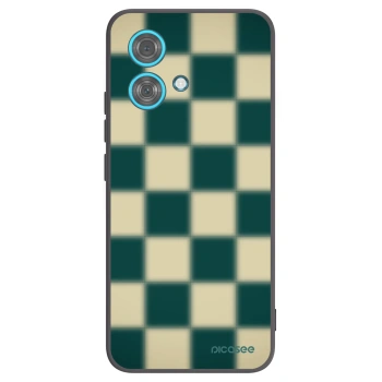 Picasee fekete szilikon tok az alábbi mobiltelefonokra Motorola Edge 40 Neo - Shadow Chess