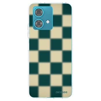 Picasee átlátszó szilikon tok az alábbi mobiltelefonokra Motorola Edge 40 Neo - Shadow Chess