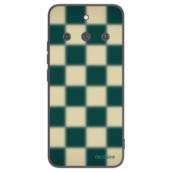 Picasee fekete szilikon tok az alábbi mobiltelefonokra Realme 11 Pro+ - Shadow Chess