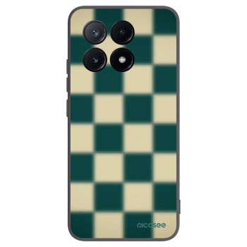 Picasee fekete szilikon tok az alábbi mobiltelefonokra Xiaomi Poco X6 Pro - Shadow Chess