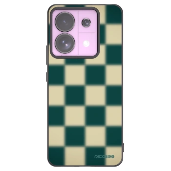 Picasee fekete szilikon tok az alábbi mobiltelefonokra Xiaomi Redmi Note 13 Pro 5G - Shadow Chess