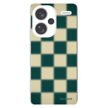 Picasee átlátszó szilikon tok az alábbi mobiltelefonokra Xiaomi Redmi Note 13 Pro+ 5G - Shadow Chess