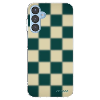 Picasee átlátszó szilikon tok az alábbi mobiltelefonokra Samsung Galaxy A15 A156B 5G - Shadow Chess