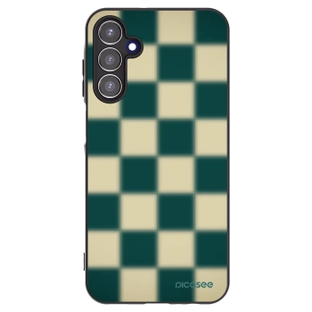 Picasee fekete szilikon tok az alábbi mobiltelefonokra Samsung Galaxy A15 A155F 4G - Shadow Chess