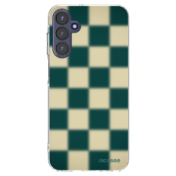Picasee átlátszó szilikon tok az alábbi mobiltelefonokra Samsung Galaxy A15 A155F 4G - Shadow Chess