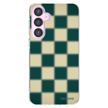 Picasee átlátszó szilikon tok az alábbi mobiltelefonokra Samsung Galaxy A55 5G A556B - Shadow Chess