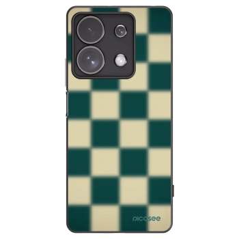 Picasee fekete szilikon tok az alábbi mobiltelefonokra Xiaomi Redmi Note 13 Pro 4G - Shadow Chess