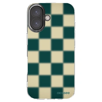 Picasee átlátszó szilikon tok az alábbi mobiltelefonokra Apple iPhone 16 - Shadow Chess