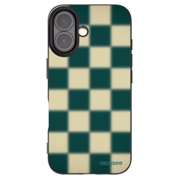 Picasee fekete szilikon tok az alábbi mobiltelefonokra Apple iPhone 16 - Shadow Chess