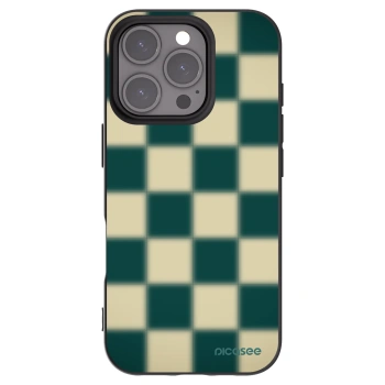 Picasee fekete szilikon tok az alábbi mobiltelefonokra Apple iPhone 16 Pro - Shadow Chess