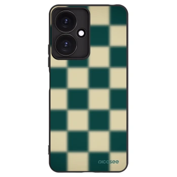 Picasee fekete szilikon tok az alábbi mobiltelefonokra Xiaomi Redmi 13C 5G - Shadow Chess