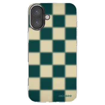 Picasee átlátszó szilikon tok az alábbi mobiltelefonokra Apple iPhone 16 Plus - Shadow Chess