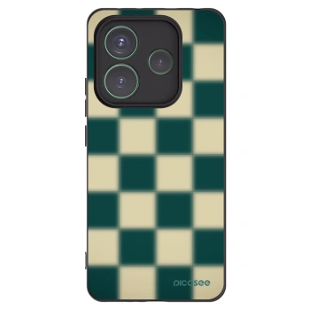 Picasee fekete szilikon tok az alábbi mobiltelefonokra Xiaomi Redmi Note 14 5G - Shadow Chess