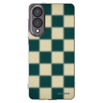 Picasee átlátszó szilikon tok az alábbi mobiltelefonokra Samsung Galaxy S25 Edge 5G - Shadow Chess