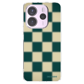 Picasee átlátszó szilikon tok az alábbi mobiltelefonokra Xiaomi Redmi Note 14 4G - Shadow Chess