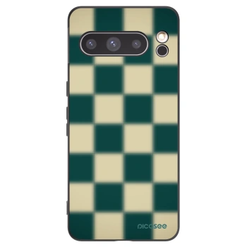 Picasee fekete szilikon tok az alábbi mobiltelefonokra Google Pixel 8 Pro - Shadow Chess
