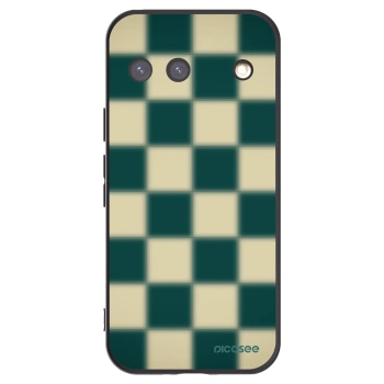 Picasee fekete szilikon tok az alábbi mobiltelefonokra Google Pixel 9 - Shadow Chess