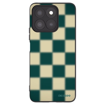 Picasee fekete szilikon tok az alábbi mobiltelefonokra Honor X8c - Shadow Chess