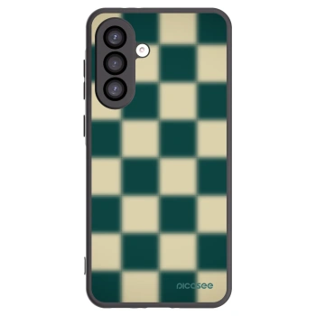 Picasee fekete szilikon tok az alábbi mobiltelefonokra Samsung Galaxy A26 5G A266B - Shadow Chess