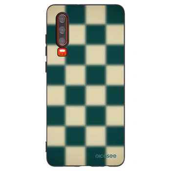 Picasee fekete szilikon tok az alábbi mobiltelefonokra Huawei P30 - Shadow Chess