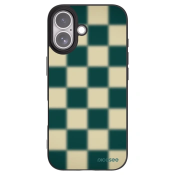 Picasee fekete szilikon tok az alábbi mobiltelefonokra Apple iPhone 17 - Shadow Chess