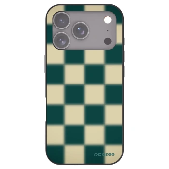 Picasee fekete szilikon tok az alábbi mobiltelefonokra Apple iPhone 17 Pro - Shadow Chess