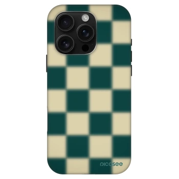 Szilikon tok erre a típusra Apple iPhone 16 Pro - Shadow Chess