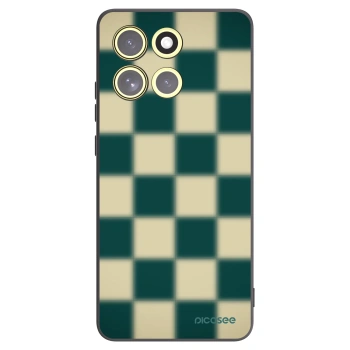 Picasee fekete szilikon tok az alábbi mobiltelefonokra Motorola Moto G86 5G - Shadow Chess