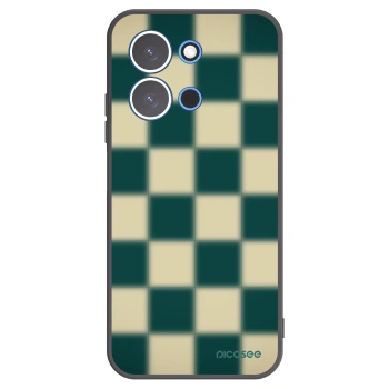 Picasee fekete szilikon tok az alábbi mobiltelefonokra Xiaomi Redmi 15C 4G - Shadow Chess