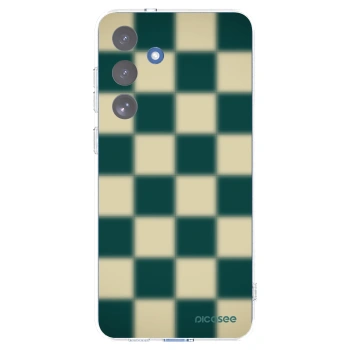 Picasee átlátszó szilikon tok az alábbi mobiltelefonokra Samsung Galaxy S25 FE 5G - Shadow Chess