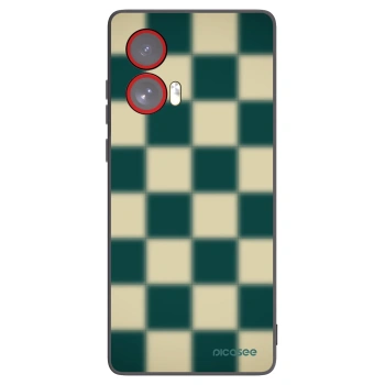 Picasee fekete szilikon tok az alábbi mobiltelefonokra Motorola Edge 50 Fusion - Shadow Chess