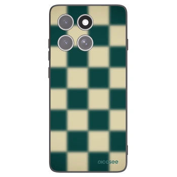 Picasee fekete szilikon tok az alábbi mobiltelefonokra Motorola Edge 60 Fusion - Shadow Chess